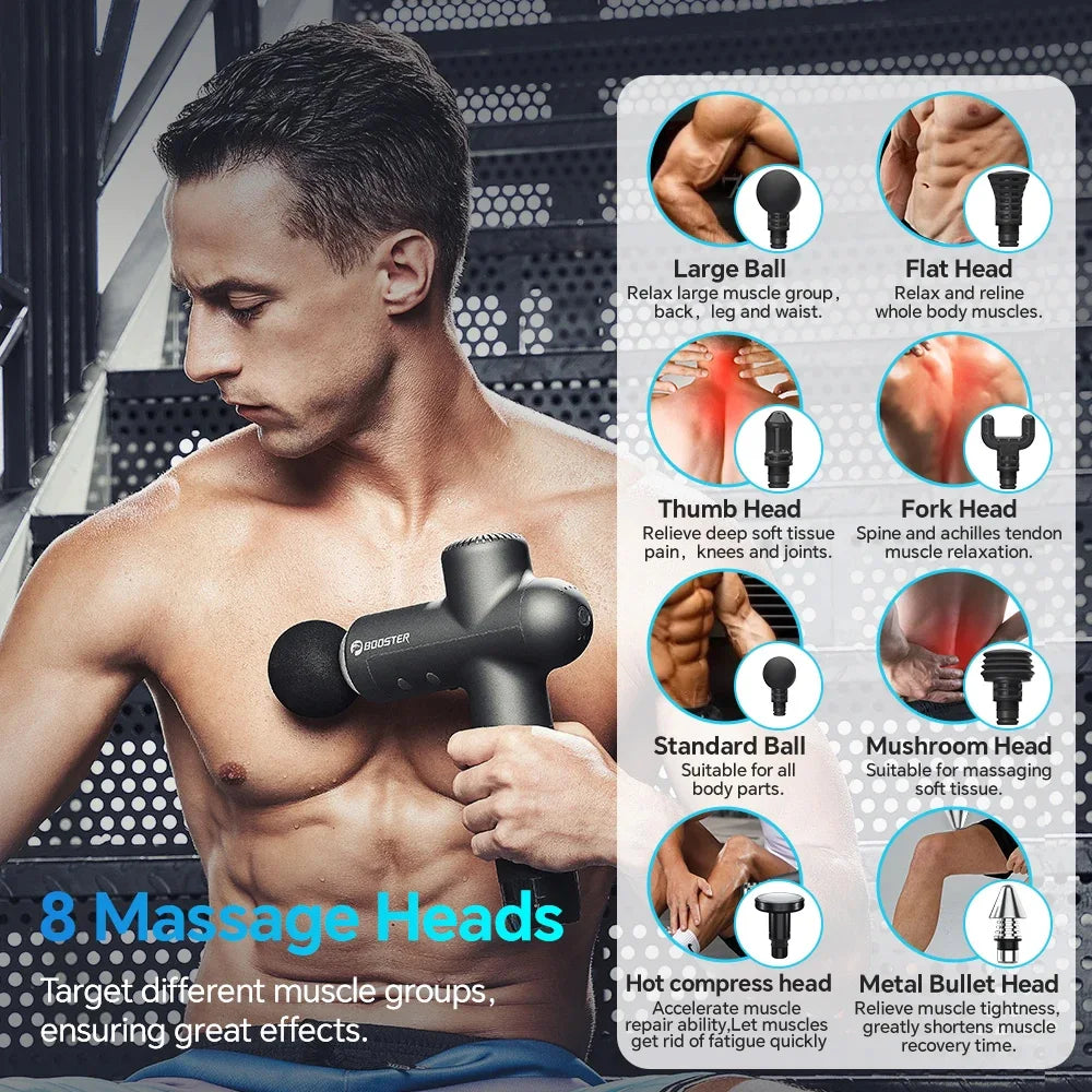 GunThera SmartHit Booster Massage Gun